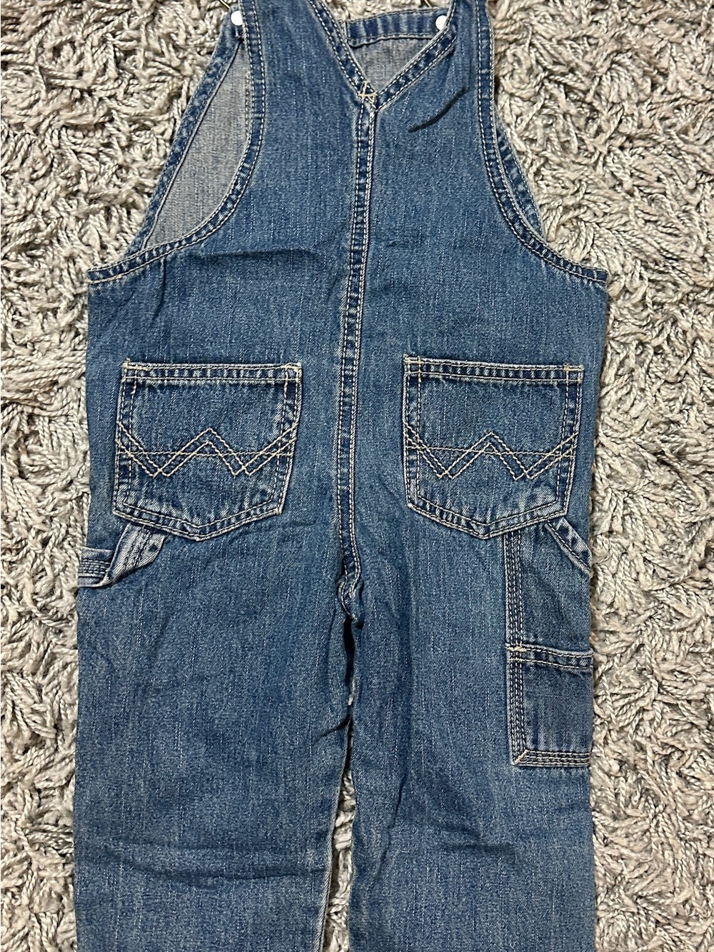 Wonderkids Denim Pull-On Jeans in Navy and Blue - Picture 3 of 16
